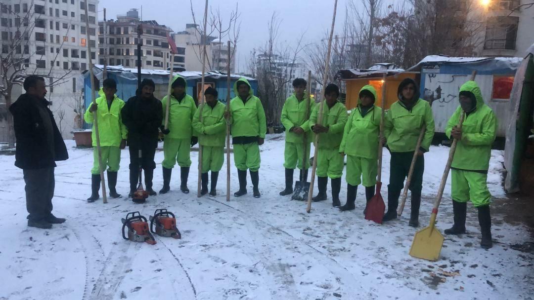 برف روبی نواحی مرتفع منطقه یک با آغاز دور جدید بارش‌ها