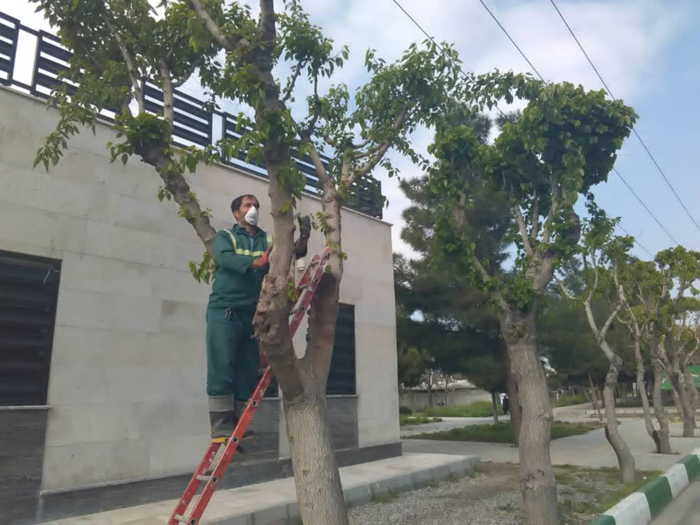 تداوم فعالیت های عمرانی و  خدماتی در زمان شیوع ویروس کرونا