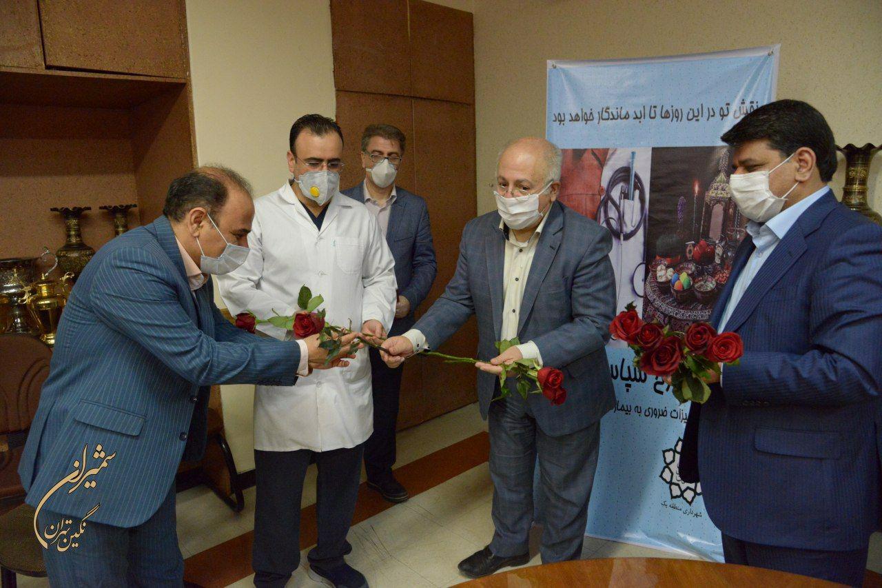 سردیس شهید سلامت دکتر پیروی در بیمارستان آیت الله طالقانی نصب می‌شود