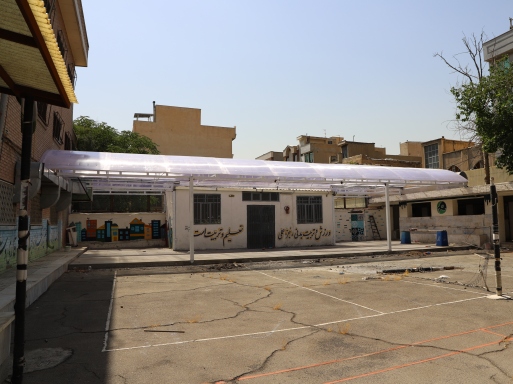 اجرای طرح مناسب سازی و شاداب سازی مدارس در منطقه 7