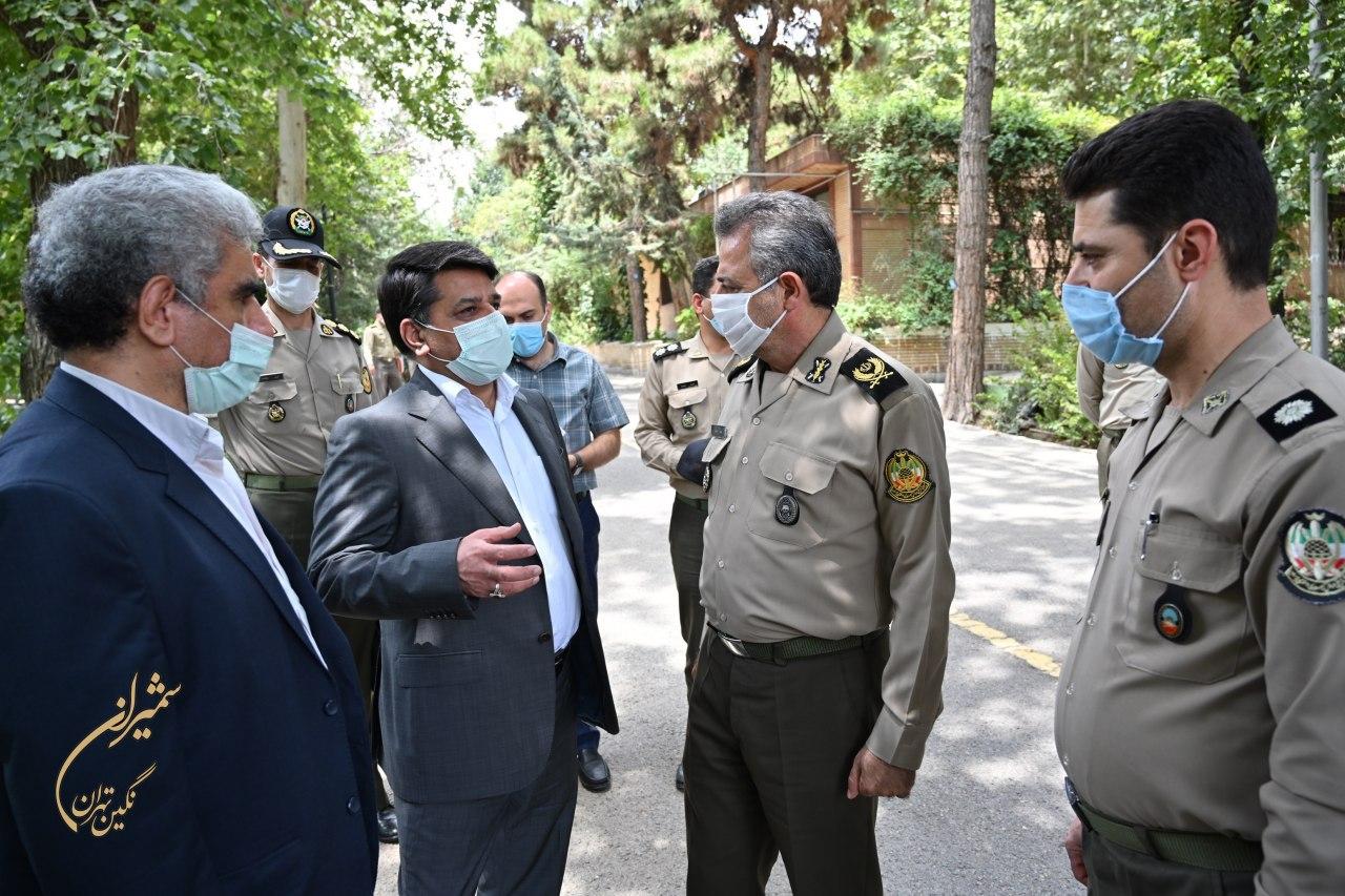 تکمیل پروژه‌های شهری شمال تهران با همکاری ارتش سرعت می‌گیرد