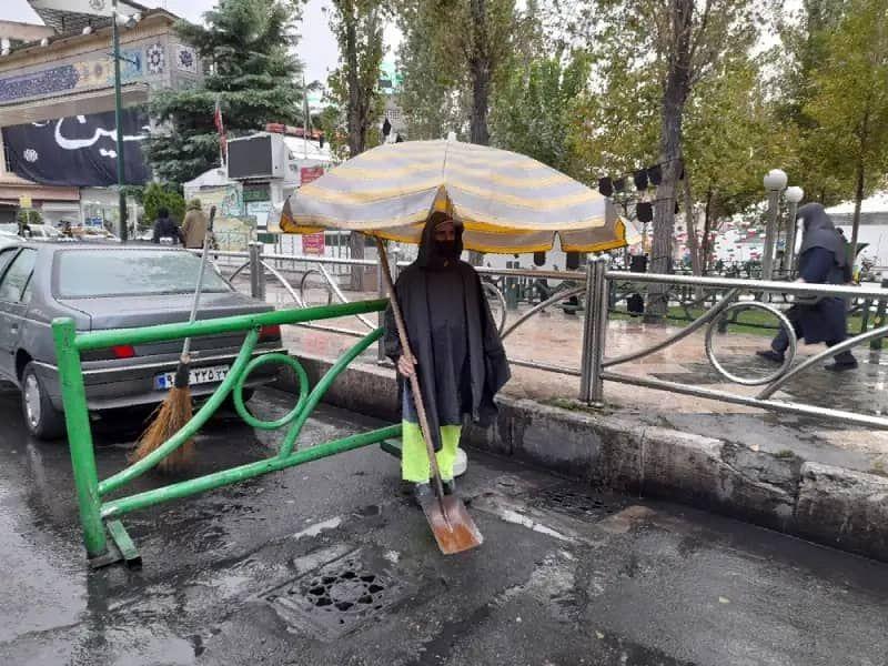 ساماندهی آبروها با آماده باش نیروها در شمال تهران