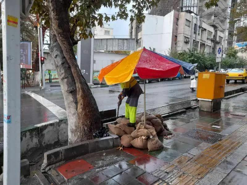 استقرار نیروهای عملیاتی در نقاط آبگیر شمال تهران