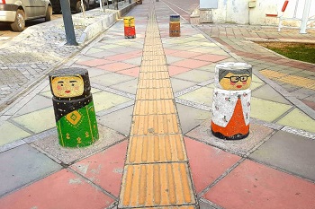 رنگ و هنر بر المان‌های شهری منطقه 2 نقش بست