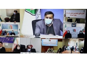 نشست ویدئو کنفرانسی روابط عمومی‌های ادارات کل راهداری سراسر کشور