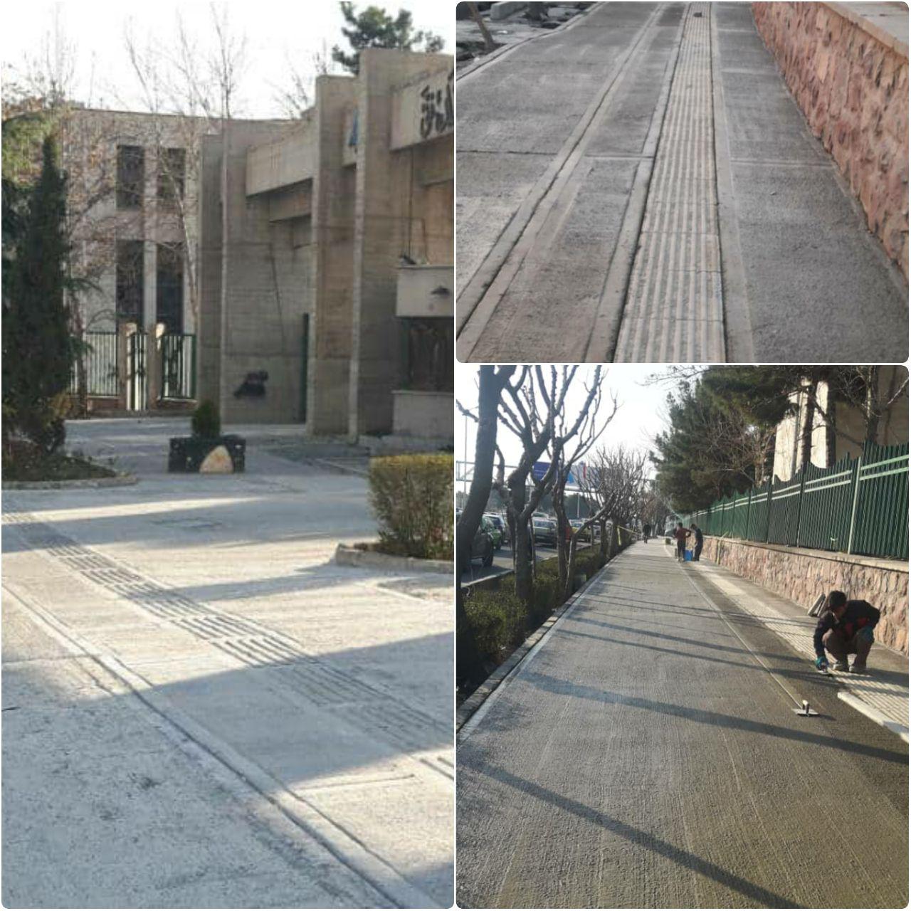 بهسازی معابر و ایجاد مسیر دوچرخه در منطقه 6 شهرداری تهران