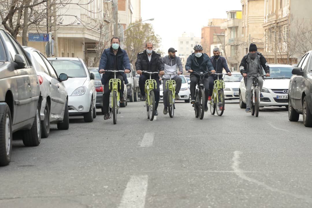 احداث مسیر دوچرخه از میدان توحید تا صادقیه