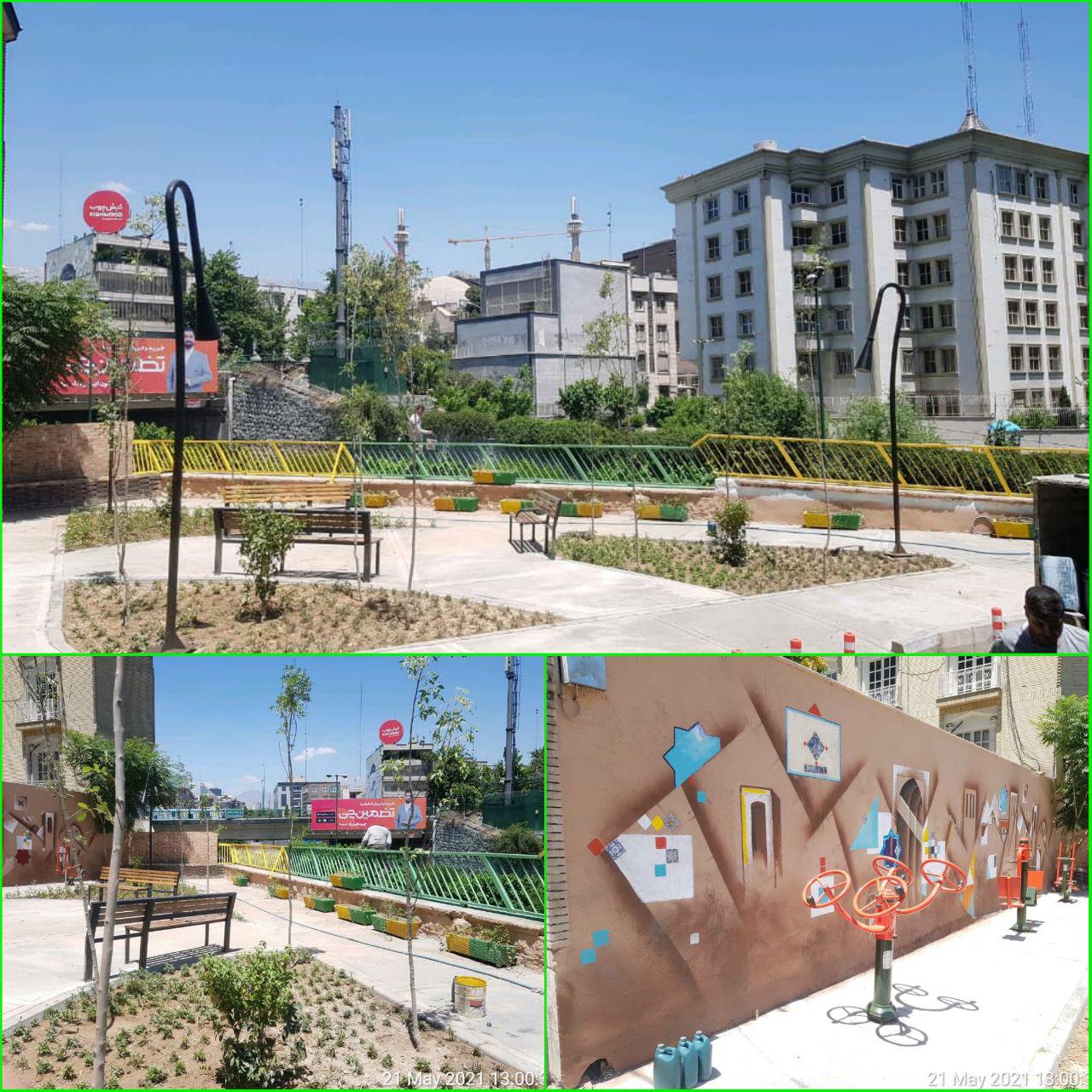 بیست‌ودومین بوستان محله‌ای در منطقه شش تهران به بهره‌برداری رسید