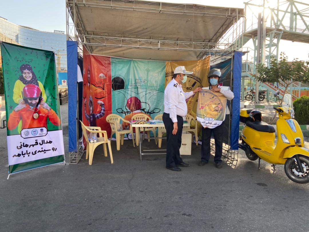 دومین مانور موتور سوار خوب در منطقه 2 برگزار شد