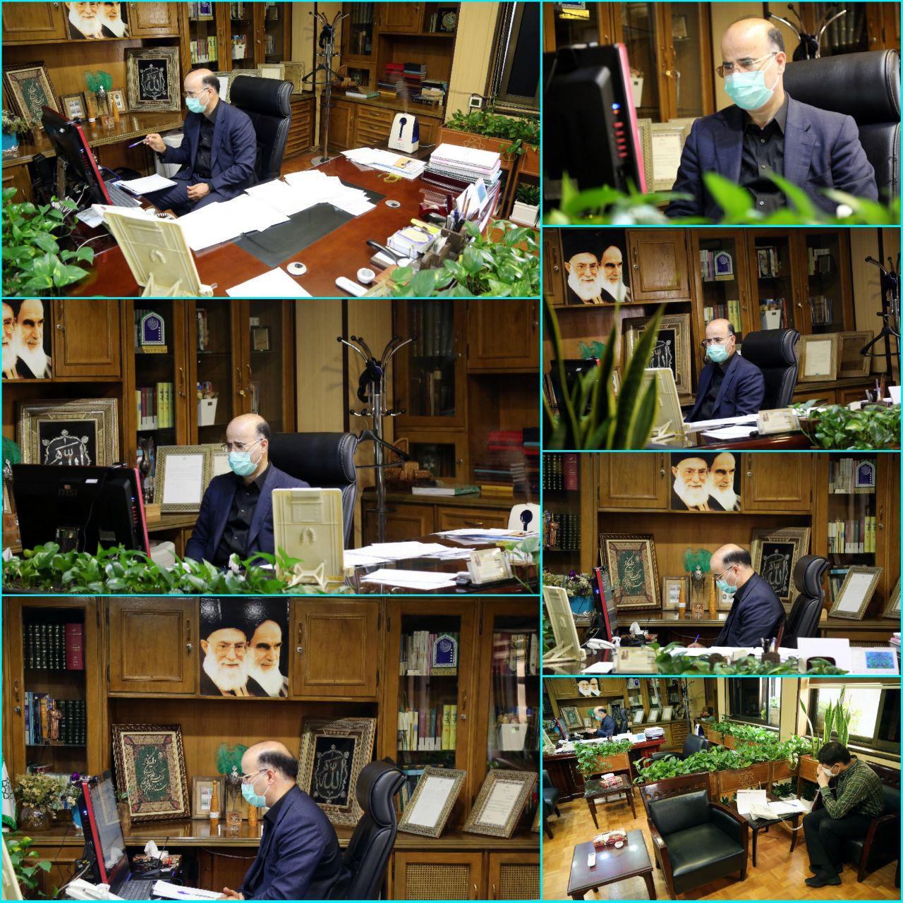 پنجمین ملاقات مردمی شهردار منطقه۶ تهران با شهروندان در بهار۱۴۰۰