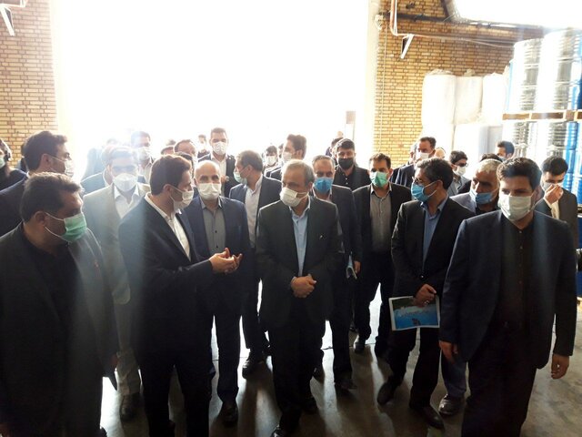 بازدید وزیر صمت از چند طرح صنعتی