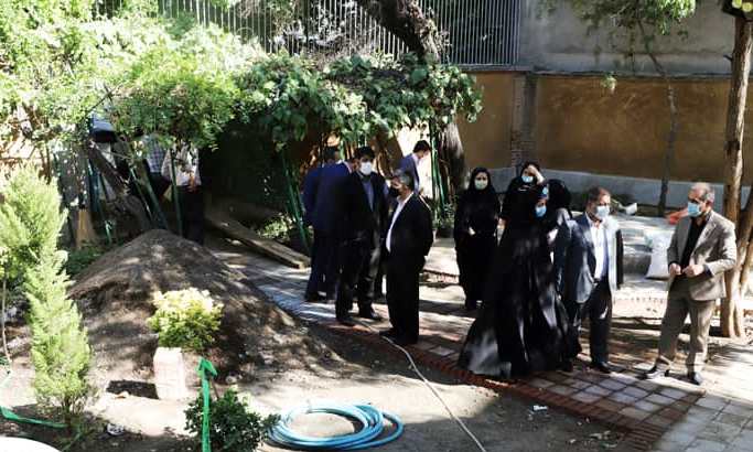 بازدید رئیس کمیته بودجه شورای شهر تهران از پروژه‌های توسعه محلی منطقه 7