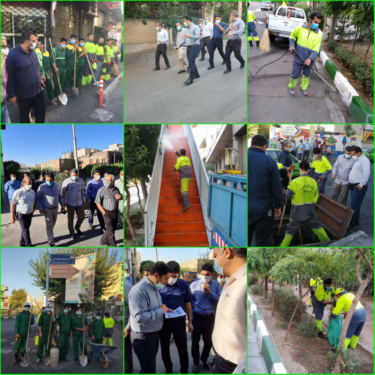 اجرای طرح ویژه نگهداشت شهر با محوریت چهارشنبه پاک