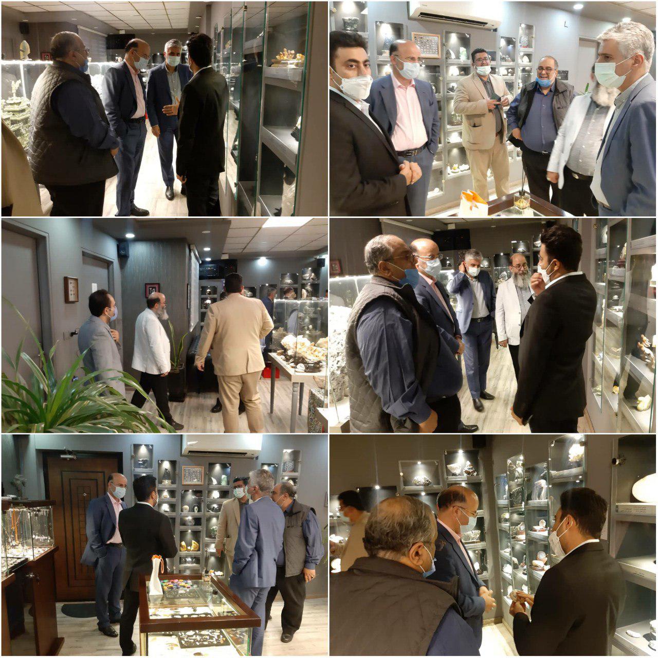 بازدید شهردار منطقه6 تهران از موزه سنگ