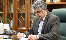 پیام تبریک شهردار منطقه۲ به مناسبت روز شهرداری‌ها و دهیاری‌ها