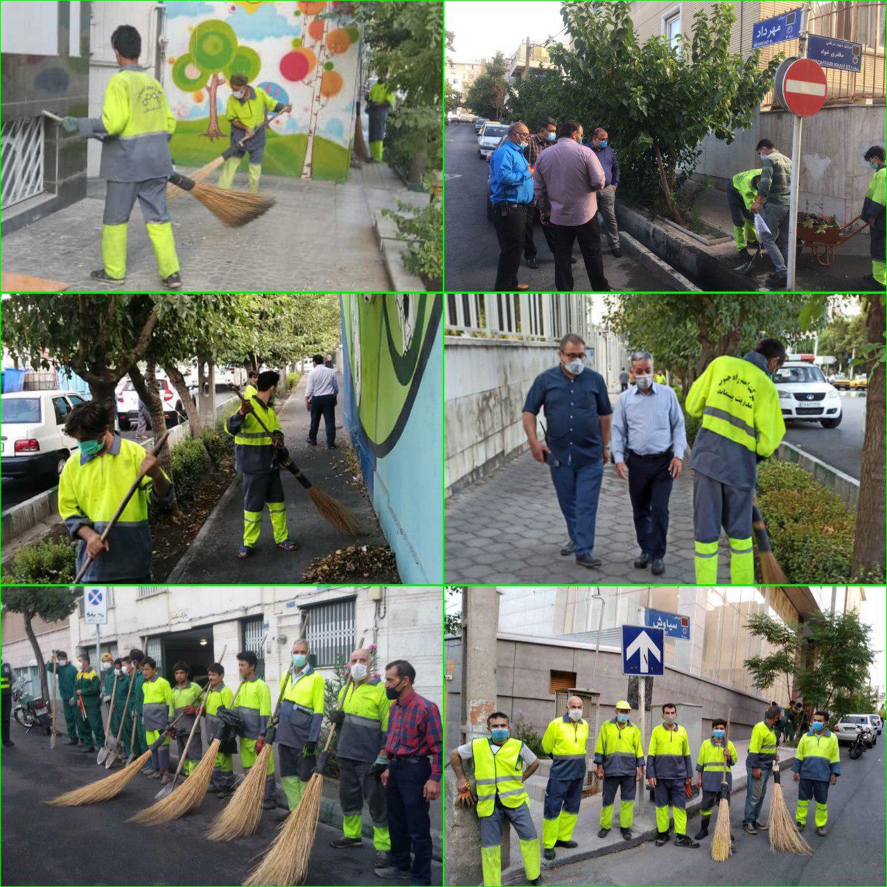 اجرای طرح ویژه نگهداشت شهر با محوریت چهارشنبه پاک