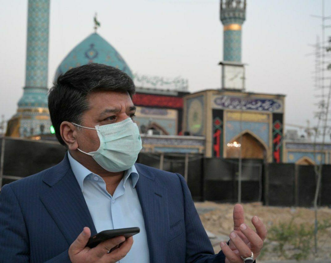 میدانگاه صالحیه(ع) آماده میزبانی سوگواران حسینی شد