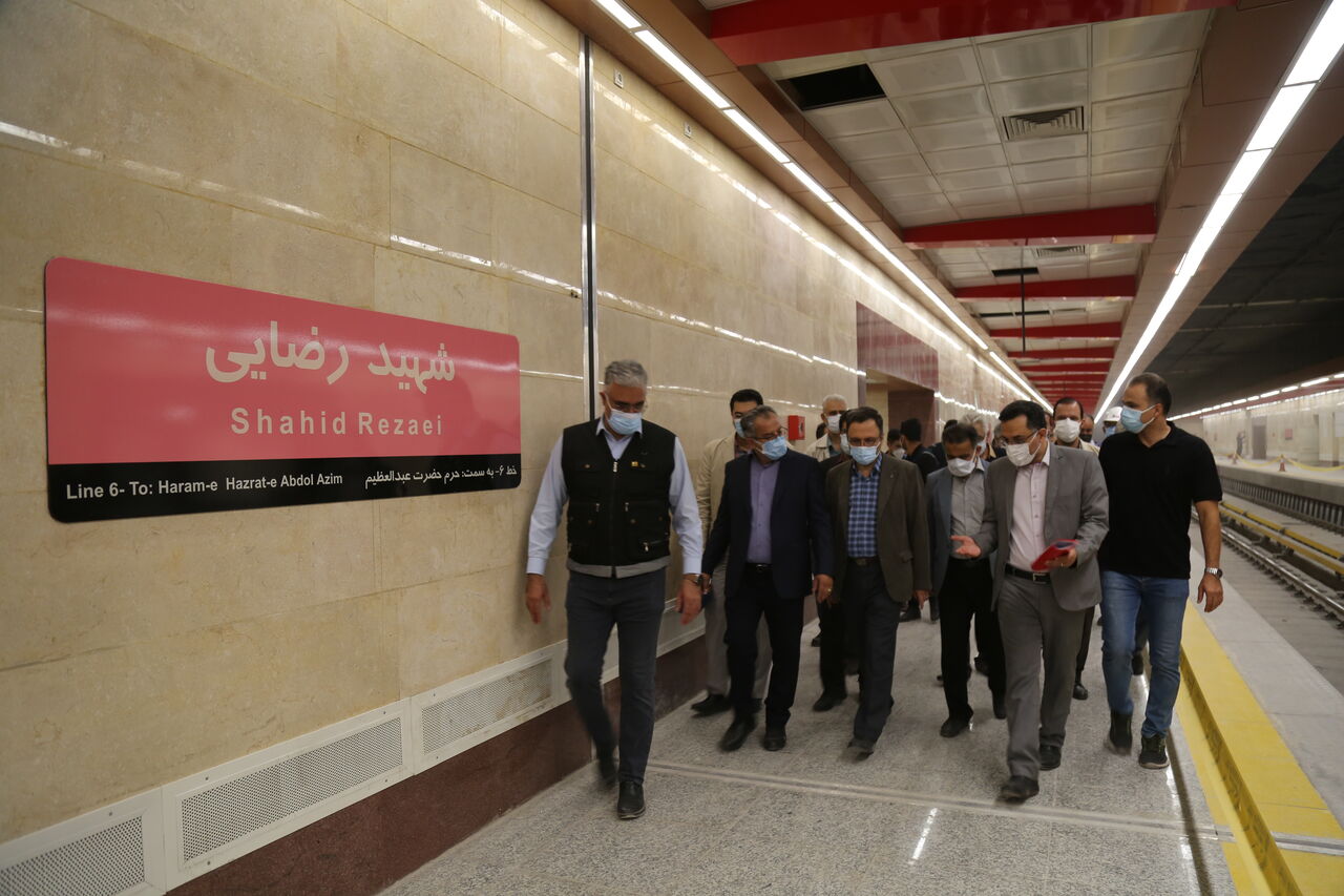 ایستگاه مترو شهید رضایی تهران آماده افتتاح شد