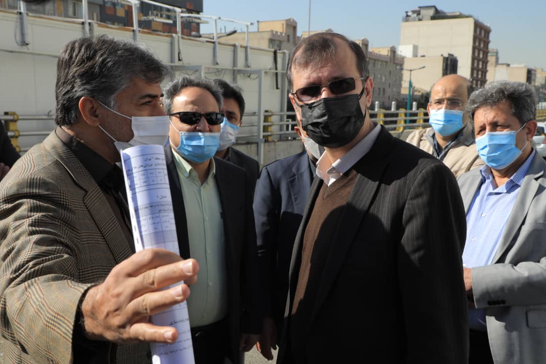 پایش روند اجرای پروژه‌های شهری منطقه2