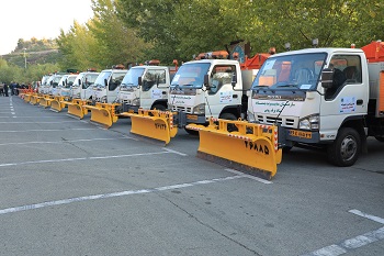 شهرداری منطقه2 با اجرای مانور برف روبی آرایش زمستانی گرفت