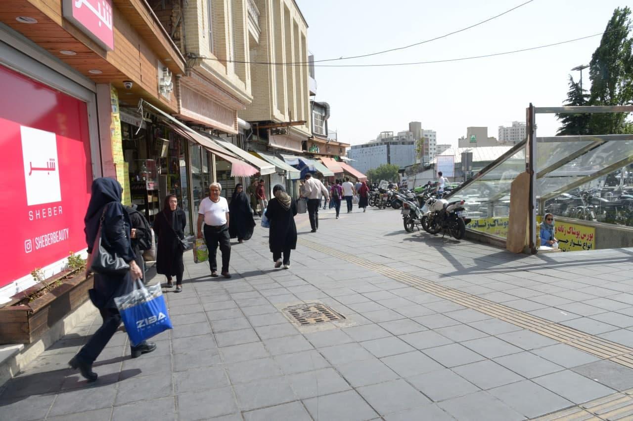 طرح ضربتی جمع آوری بساط گستران تجریش اجرا شد