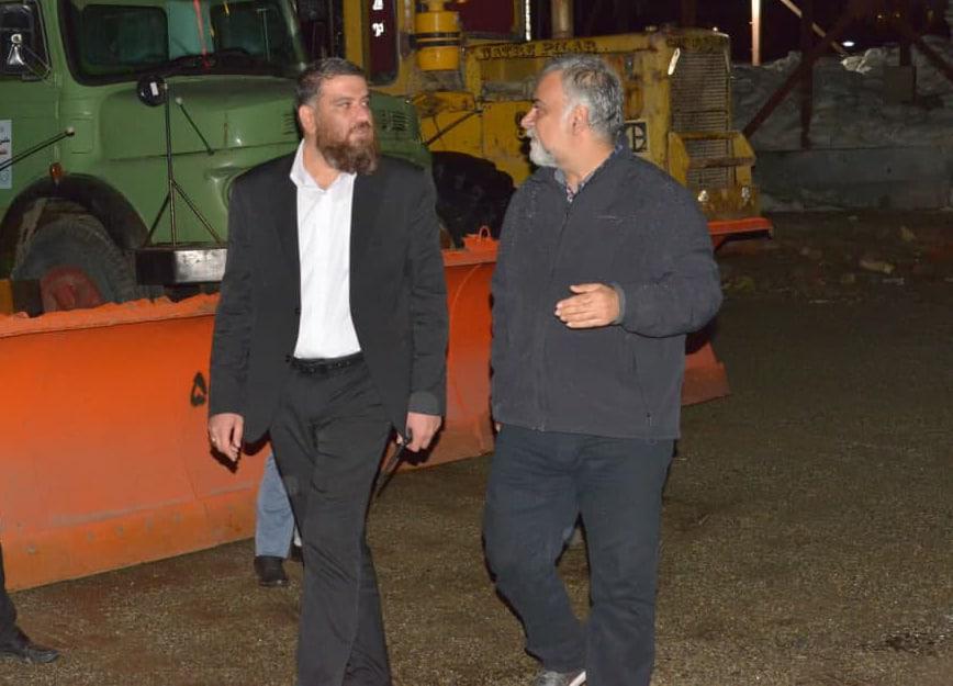 آماده باش کامل نیروها و تجهیزات در سایت‌های برف روبی شمال تهران