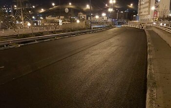 معابر شهری و بزرگراهی منطقه۲ با توزیع 24 هزار تن آسفالت بهسازی شد
