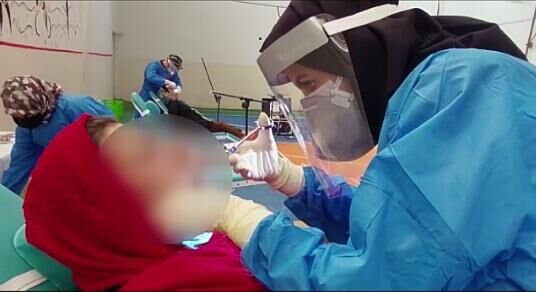 دندانپزشکان جهادگر به ندامتگاه زنان تهران رفتند