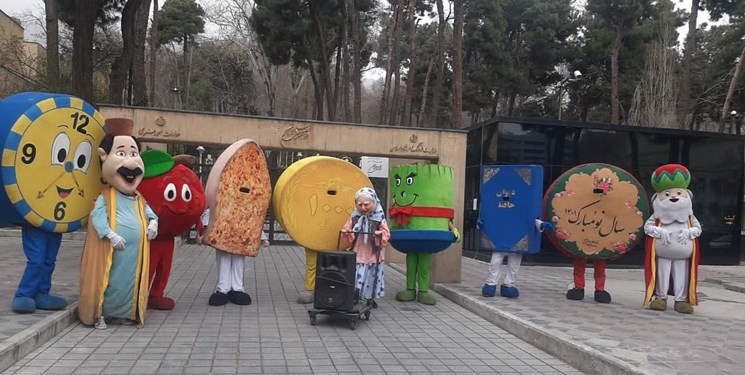 حرکت کارناوال‌های شاد نوروزی در محلات شمال تهران