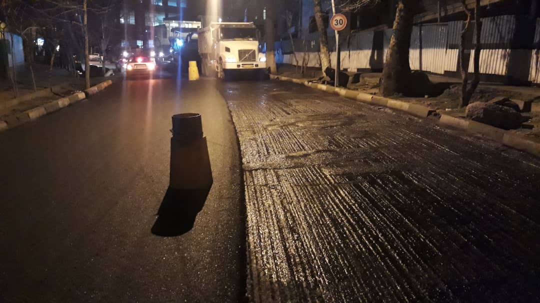 منطقه یک پیشتاز بهسازی معابر در بین مناطق تهران شد