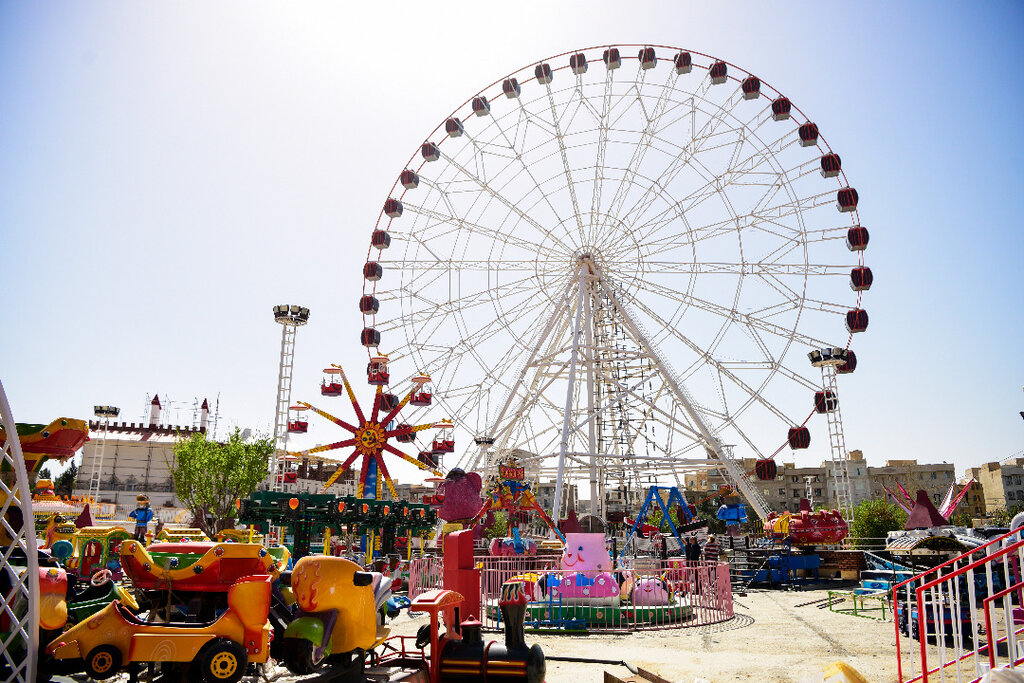 شهربازی پارک بعثت تهران پلمب شد