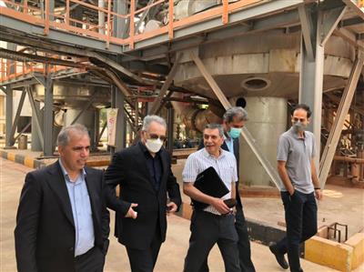 بازدید اعضای هیأت عامل بانک صنعت و معدن از طرح های تامین مالی شده بوشهر