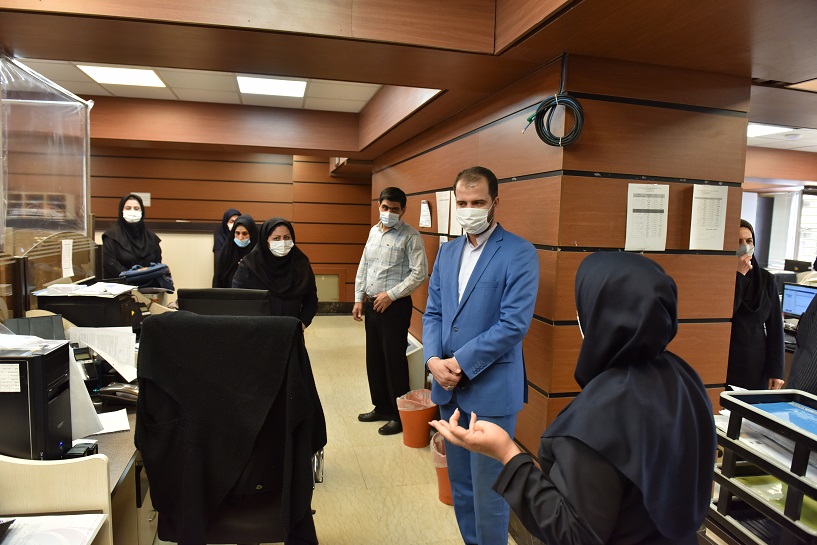 دیدار مدیرعامل شرکت ارتباطات زیرساخت با کارکنان شرکت