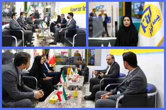 حضور بیمه کوثر در نهمین نمایشگاه حمل و نقل ریلی