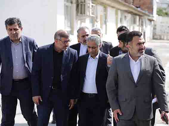 بازدید مدیرعامل بانک مسکن از پروژه ترک محله شهرستان ساری
