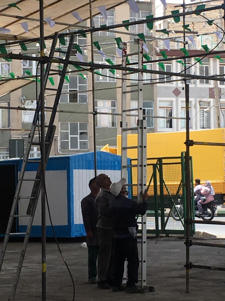 راه اندازی مرکز عرضه بهداشتی دام زنده در منطقه 10