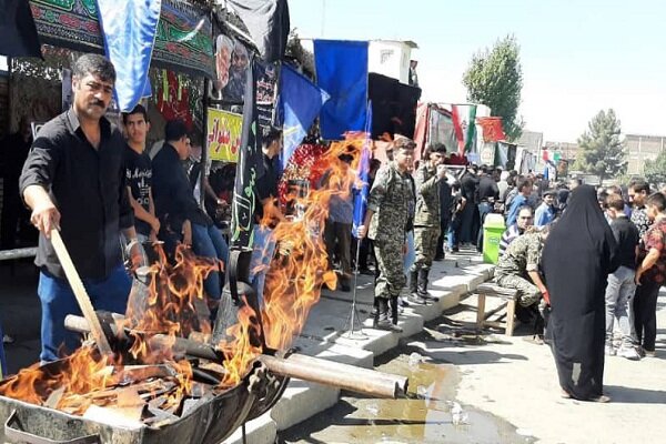 برپایی حسینیه کودکانه حضرت رقیه (س) در پایانه مرزی زرباطیه عراق