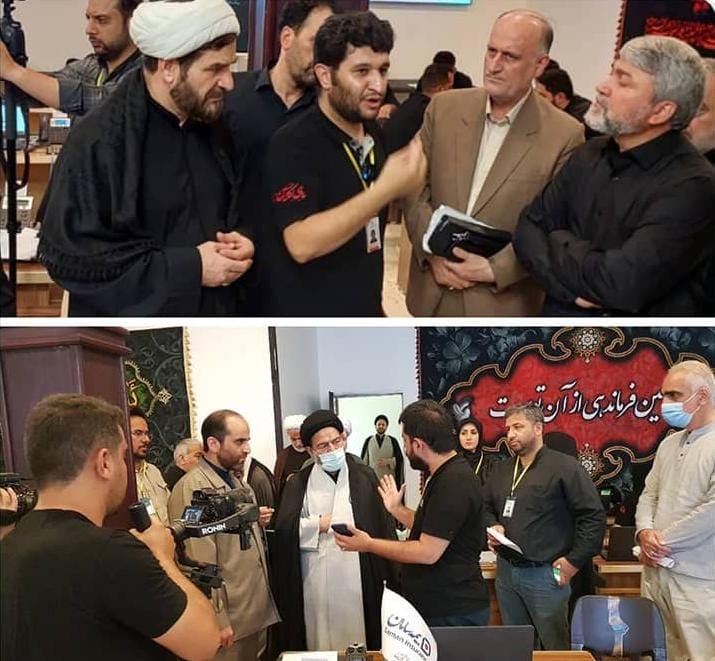 بازدید مسئولان بلندپایه از مرکز عملیات بیمه سامان درکربلای معلی