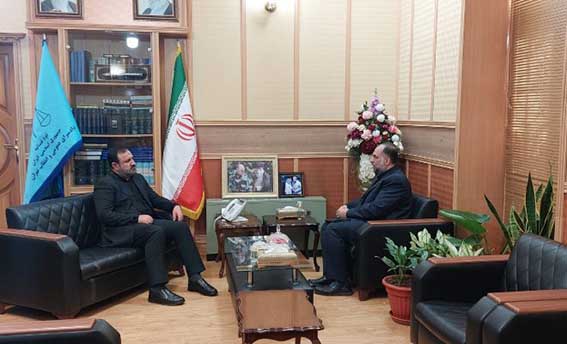 دیدار مدیرعامل صندوق تأمین خسارت‌های بدنی با دادستان تهران