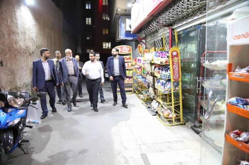 تامین روشنایی محور شهید نواب صفوی و گذر پشت آن