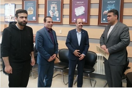 تقدیر مدیرکل کمیته امداد استان چهارمحال و بختیاری از شعبه شهرکرد بانک سینا