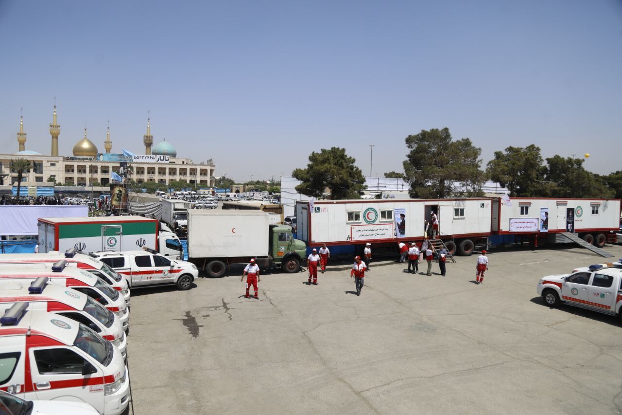 حضور ۴۴۰۰ تیم فعال در مراسم ارتحال امام (ره)