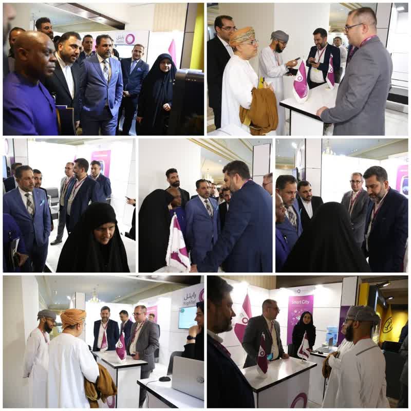 بازدید وزرای ارتباطات ایران و کشورهای عضو اکو از غرفه رایتل