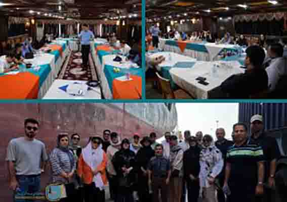 برگزاری تور آموزشی آشنایی با کشتیرانی، بندر و قوانین دریایی در بوشهر