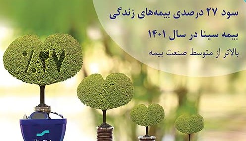 پرداخت سود ۲۷ درصدی مشارکت در منافع بیمه‌های عمر سینا