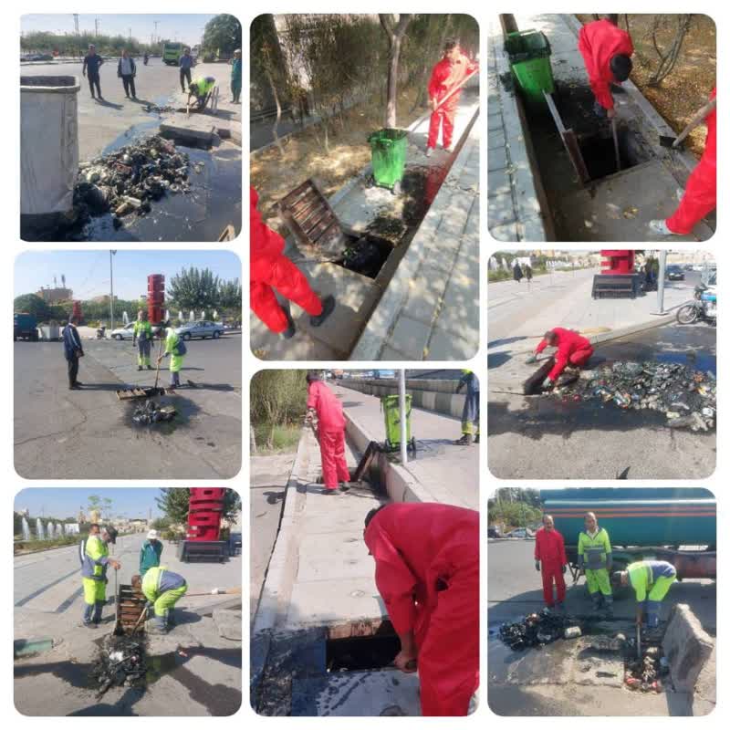 لایروبی بیش از ۱۸۴ هزار متر از انهار منطقه 20 تهران هر ماه