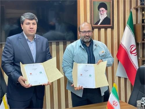 امضای تفاهم نامه تعاملات بانکی بین فولاد خوزستان و بانک توسعه صادرات