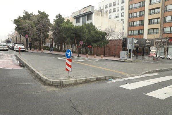 معابر و تقاطع‌های منطقه2 ساماندهی ترافیکی شد