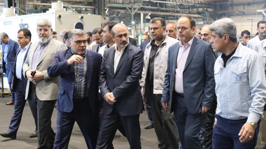 راه اندازى خط تولید رینگ آلومینیومی در شرکت تولید رینگ سایپا