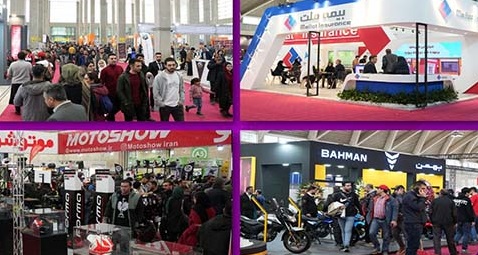 غرفه بیمه ملت در نمایشگاه شهر آفتاب تهران میزبان دوچرخه و موتورسواران کشور